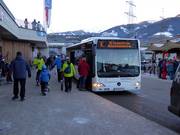 Ski bus in Kaprun