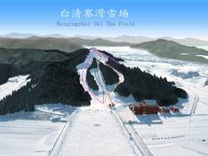 Trail map Bai Qing Zhai