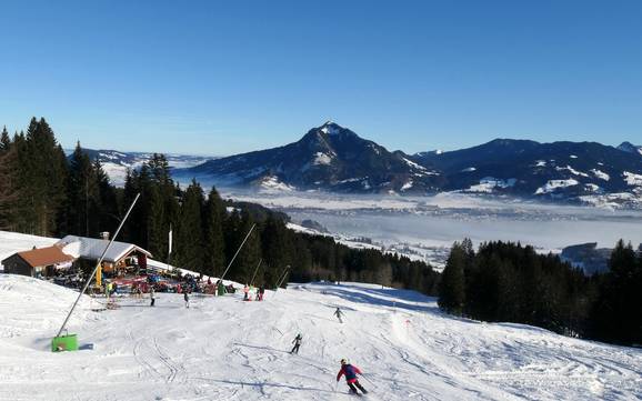 Skiing in the Allgäu