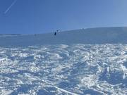 The ski route at Aberg is a challenge