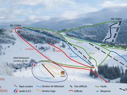 Ski resort Rouge Gazon