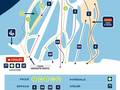 Trail map Mont Bellevue