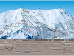 Ski resort Les Contamines/Hauteluce