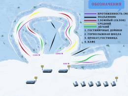Ski resort Gora Zmeinaya – Obluchye