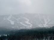 View of the Raudalen Alpinsenteret ski area