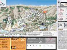 Trail map Hunter Mountain