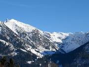 View of the Nebelhorn ski area