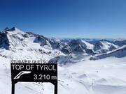 Viewing platform Top of Tyrol 3210 m