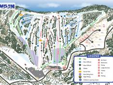 Trail map Swain