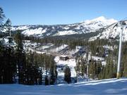 View of the Base Lodge and Plaza