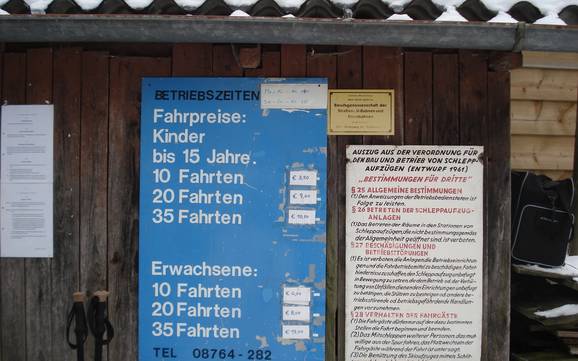 Munich Region: orientation within ski resorts – Orientation Hanslmühle – Mauern