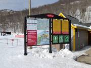 Information board at the valley station