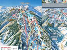 Trail map Aspen Mountain