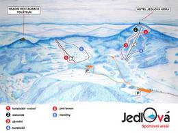 Ski resort Jedlová