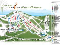 Trail map Laguiole