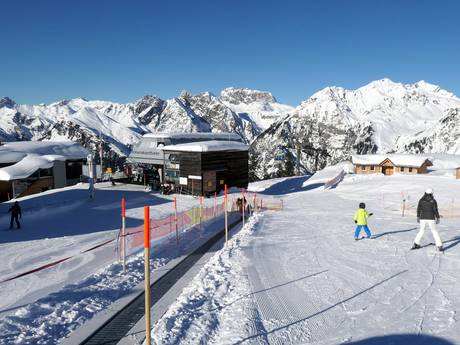 Ski resorts for beginners in the Arlberg – Beginners Sonnenkopf – Klösterle