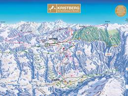 Trail map Kristberg – Silbertal