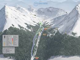 Ski resort Cerro Martial