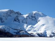 View of the mighty Durmitor mountains and Savin Kuk 2,313 metres
