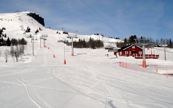 Skiing near Gausdal
