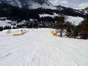 Easy practice slope in Badia