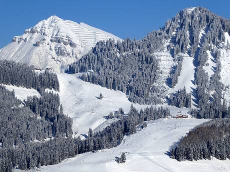Außerfern: size of the ski resorts – Size Berwang/Bichlbach/Rinnen