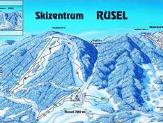 Trail map Rusel