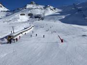 Easy slope at Viderböden on the Idalp