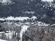 View of the accommodations in Panorama Mountain Village