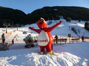 The mascot at Klausberg: Klausi