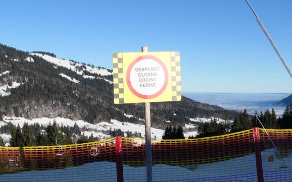 Alpsee Grünten: environmental friendliness of the ski resorts – Environmental friendliness Ofterschwang/Gunzesried – Ofterschwanger Horn