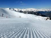 Very good slope grooming