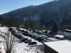 Czech Republic: access to ski resorts and parking at ski resorts – Access, Parking Plešivec – Abertamy