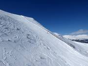 Steep ski route Kornock Steilhang