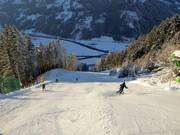 Black valley run to Zell am Ziller