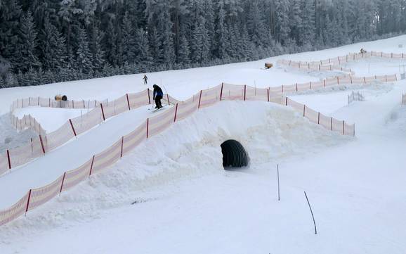 Snow parks Southeast Czech Republic (Jihozápad) – Snow park Lipno
