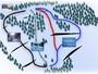 Trail map Buřín – Hodkovice nad Mohelkou