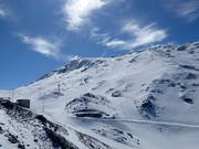 View over the Fterolakka ski area section
