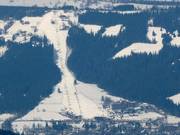 View of the Zakopane/Szymoszkowa ski area