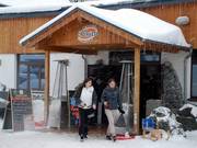Especially popular with young people from the neighboring country: Skihütte Brabander