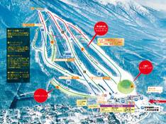 Trail map Panorama Area – Hachimantai