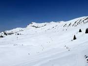 View over the Madrisa ski area