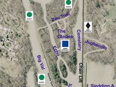 Trail map Val Bialas Ski Center – Utica