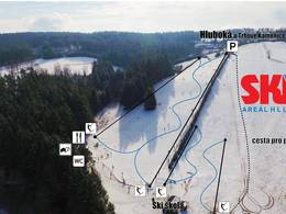 Ski resort Hluboká u Trhové Kamenice