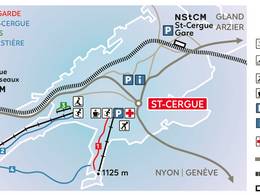 Ski resort St. Cergue