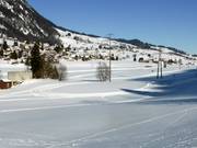 Cross-country ski trails in Wildhaus