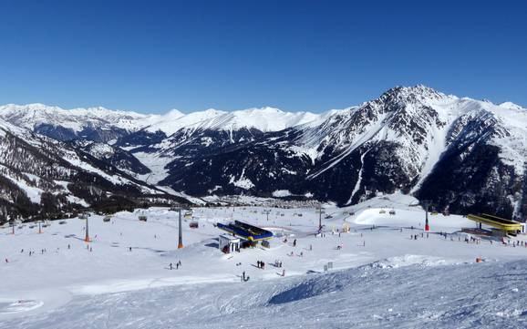 Best ski resort in the Venosta Valley (Vinschgau) – Test report Belpiano (Schöneben)/Malga San Valentino (Haideralm)