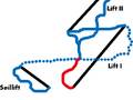 Trail map Ötzlifte (Rabenkopf) – Kochel am See