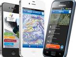With the app on the slopes