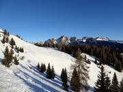 View over the Civetta ski area